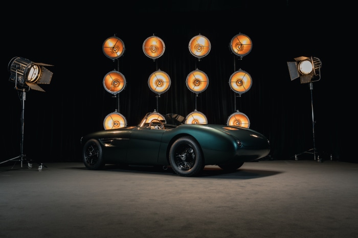 Austin-Healey 100 Sports Car in Studio