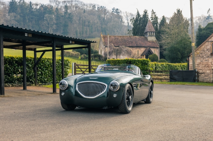 Austin-Healey 100 Convertible in Rural Setting 4K
