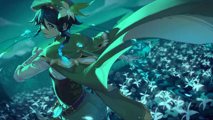 Venti from Genshin Impact 4K