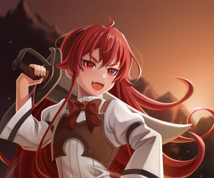 Eris Boreas Greyrat from Mushoku Tensei: Jobless Reincarnation 4K