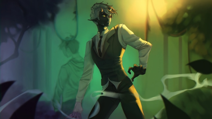 Fantasy Demon in a Suit