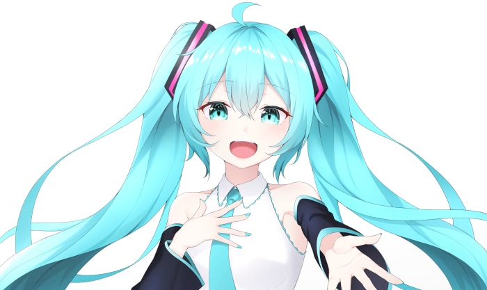 Hatsune Miku from Vocaloid 4K