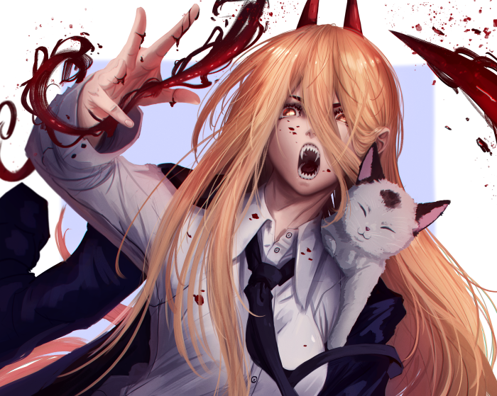 Power with Meowy from Chainsaw Man