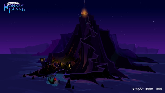 Return to Monkey Island game art