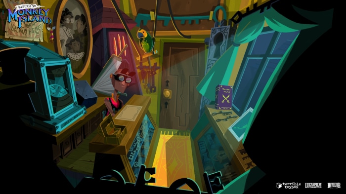 Return to Monkey Island game scene