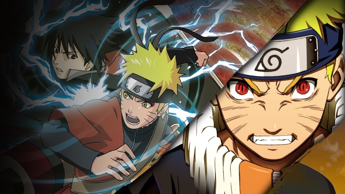 Naruto Uzumaki and Sasuke Uchiha from Naruto