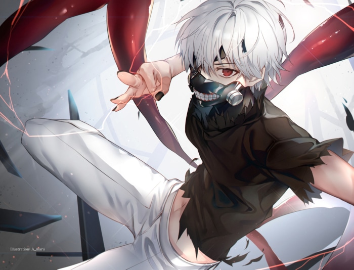 Ken Kaneki from Tokyo Ghoul