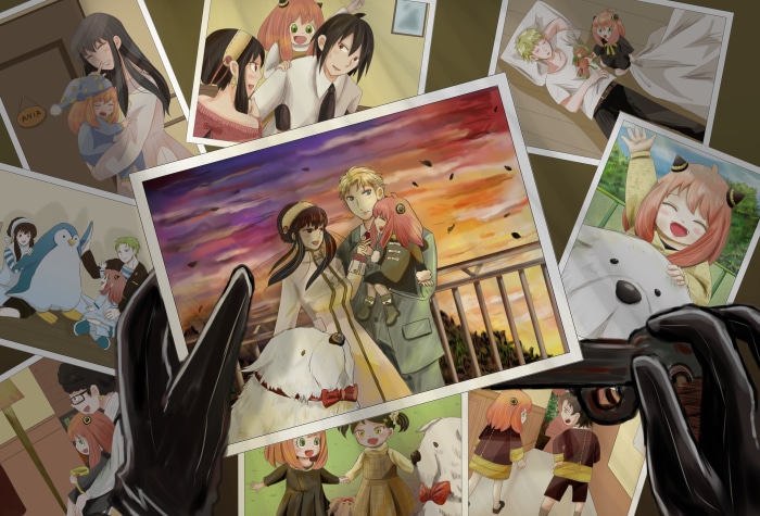 Spy X Family photos with Anya, Loid, and Yor