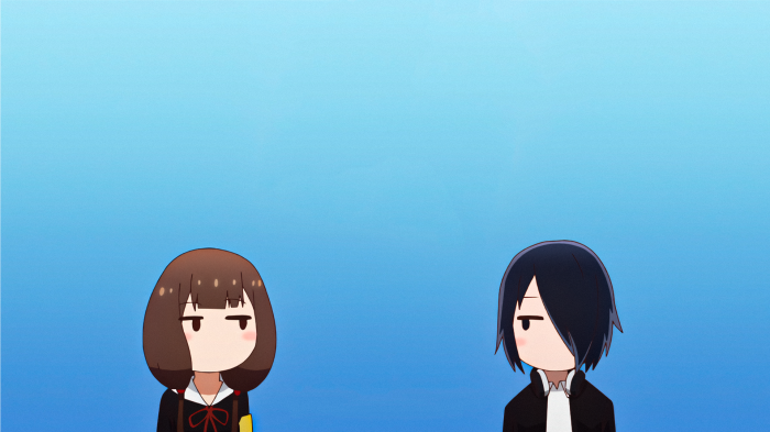 Miko Iino and Yu Ishigami from Kaguya-sama: Love is War