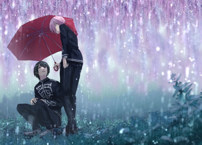 Tachibana Kisa and Yonaga Soushirou from Jack Jeanne