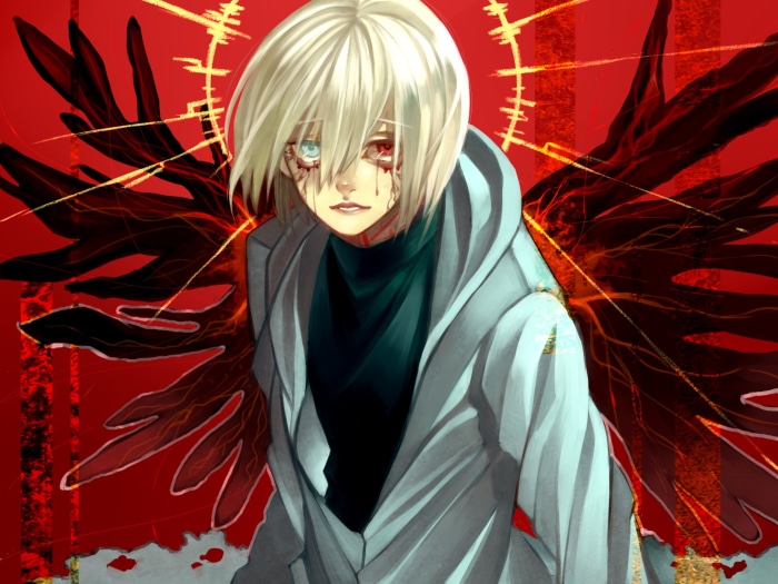 Ken Kaneki from Tokyo Ghoul