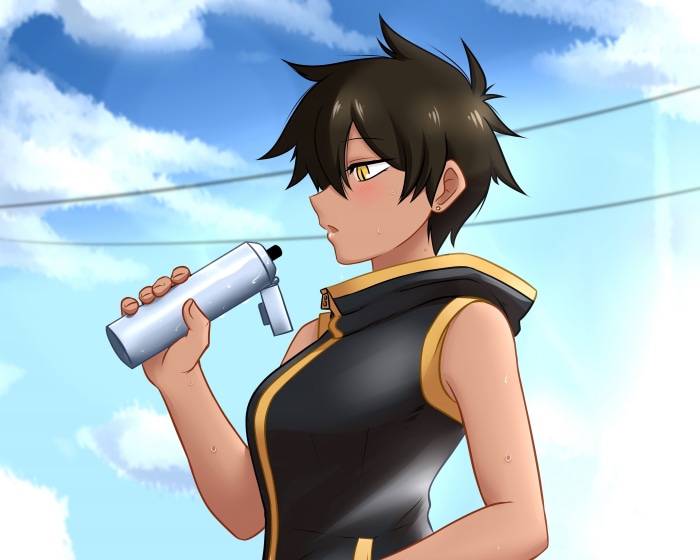 Natsumi Kurobe from My Senpai Is Annoying