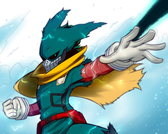 Izuku Midoriya from My Hero Academia