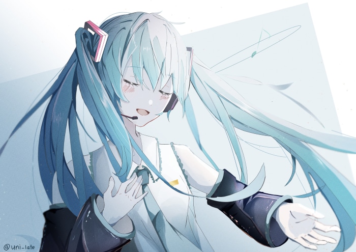 Hatsune Miku from Vocaloid