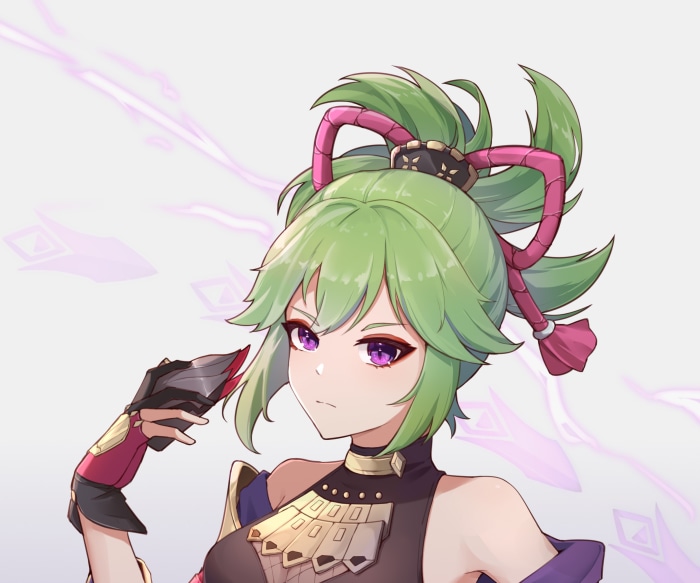 Kuki Shinobu from Genshin Impact