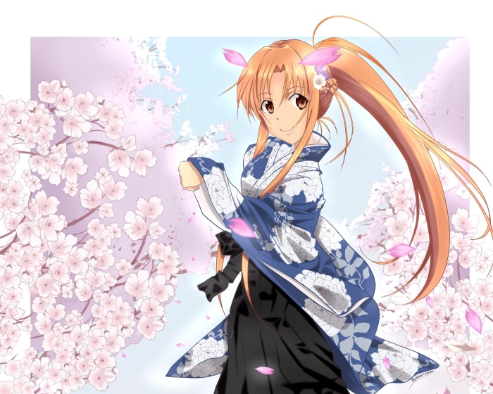 Asuna Yuuki from Sword Art Online
