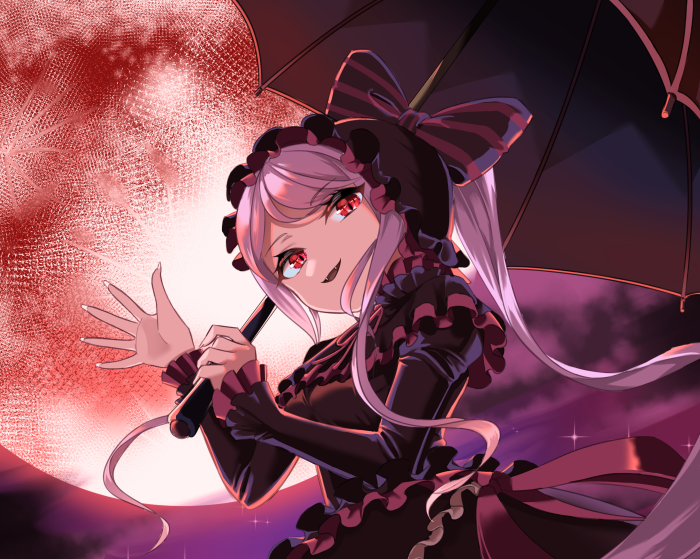 Shalltear Bloodfallen from Overlord with umbrella