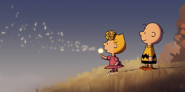 Sally Brown and Charlie Brown from Snoopy Presents: It’s The Small Things