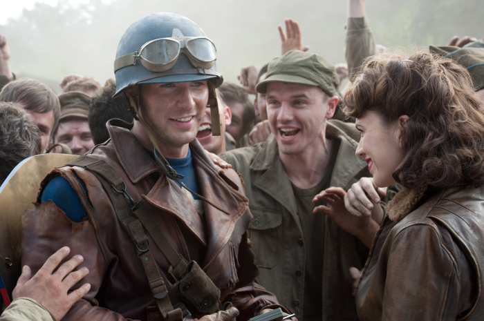 Steve Rogers and Peggy Carter from Captain America