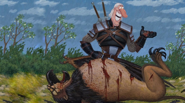 Geralt of Rivia from The Witcher 3: Wild Hunt