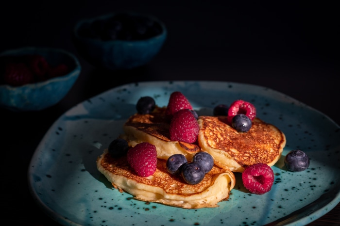 Pancakes with Berries