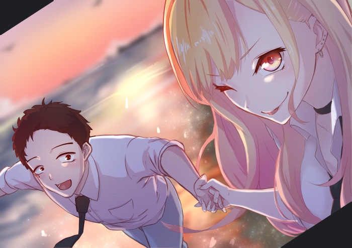 Marin Kitagawa and Wakana Gojo from My Dress-Up Darling