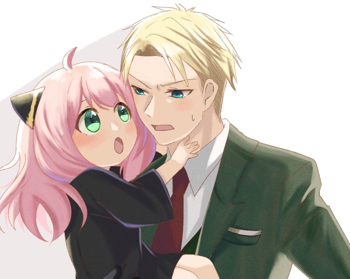 Anya Forger and Loid Forger from Spy X Family