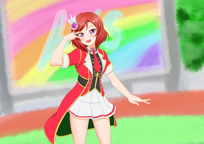 Maki Nishikino from Love Live! 4K