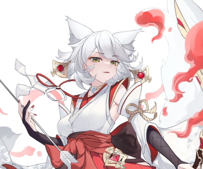 Kitsune Saiguu from Genshin Impact 4K