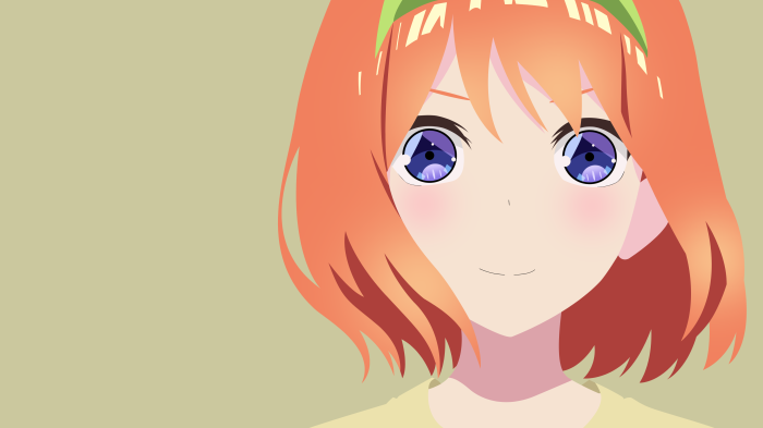 Yotsuba Nakano from The Quintessential Quintuplets 4K