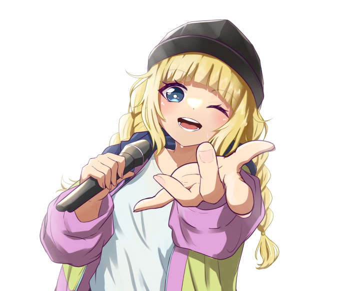 Eiko Tsukimi from Ya Boy Kongming! singing