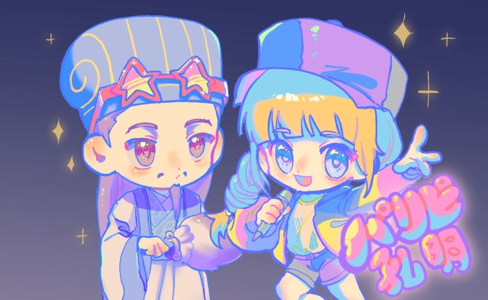 Kongming and Eiko from Ya Boy Kongming!
