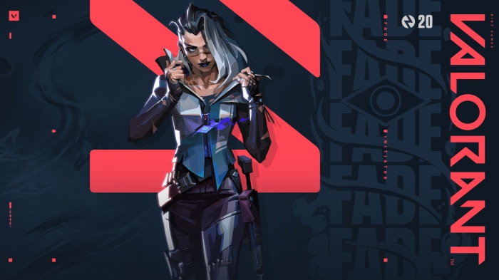 Fade from Valorant with Riot Games logo