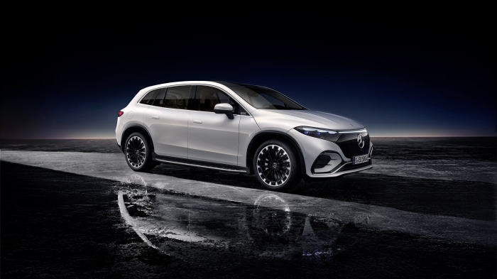 Mercedes-Benz EQS 450+ SUV 4K