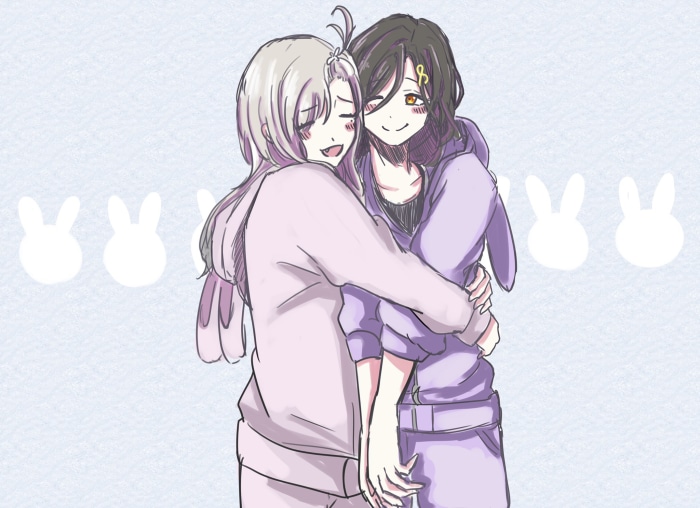 Shirayuki Tomoe and Sukoya Kana from Nijisanji