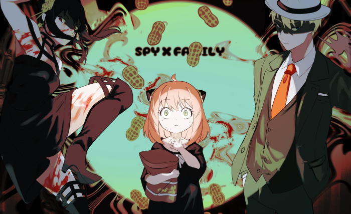 Spy X Family 4K Anya Forger Yor Loid