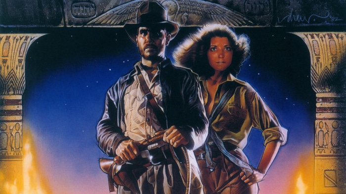 Indiana Jones and Marion Ravenwood from Raiders of the Lost Ark
