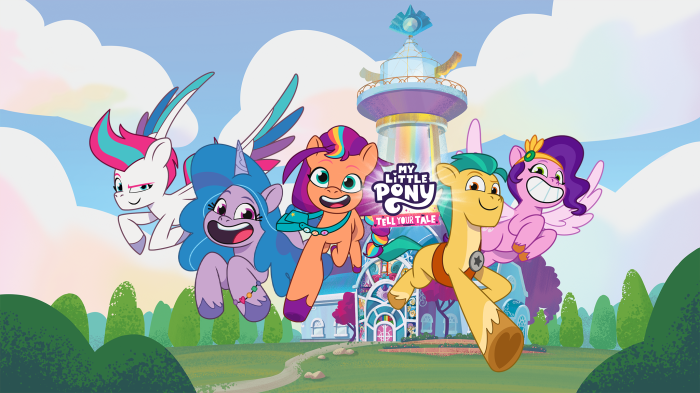 My Little Pony: Tell Your Tale characters flying