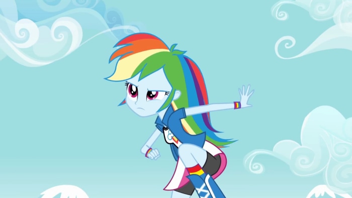Rainbow Dash from My Little Pony: Equestria Girls