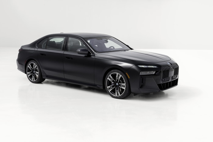 Black BMW 760i XDrive Sedan
