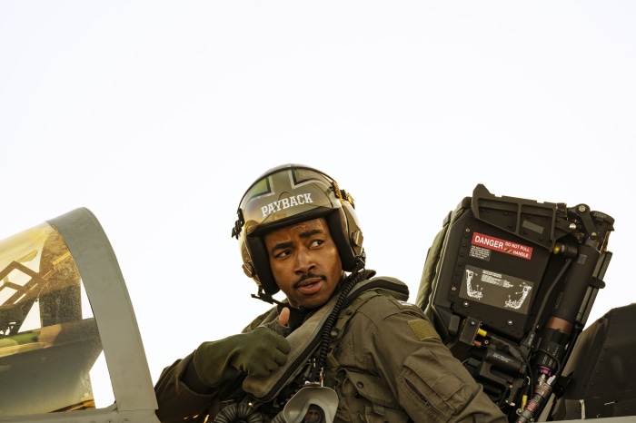 Jay Ellis as Payback in Top Gun: Maverick 4K