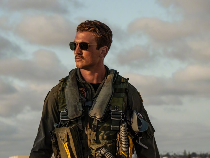Miles Teller in Top Gun: Maverick 4K