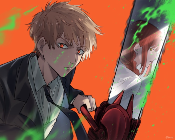 Denji and Makima from Chainsaw Man