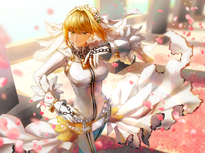 Saber Bride from Fate/Extra CCC 4K
