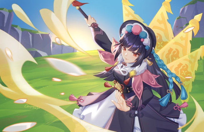 Yun Jin from Genshin Impact 4K