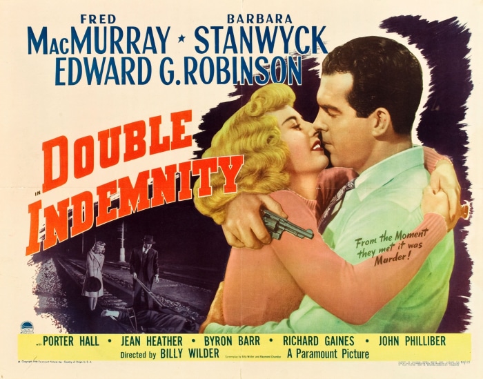 Double Indemnity Movie Poster