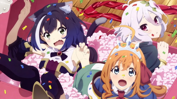 Karyl, Pecorine, and Kokkoro from Princess Connect! Re:Dive