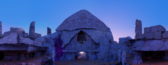 Tiny Tina's Wonderlands ancient ruins entrance
