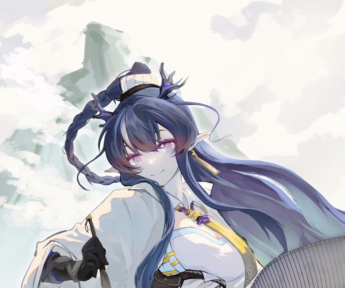 Ling from Arknights 4K
