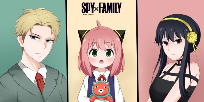 Spy X Family Anya, Yor, and Loid Forger